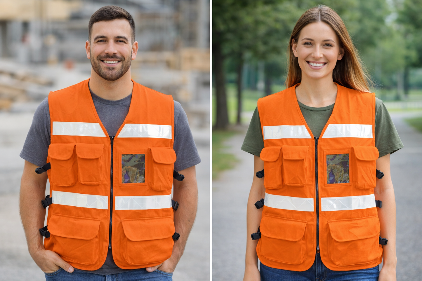 CHALECO BRIGADISTA 7 BOLSAS