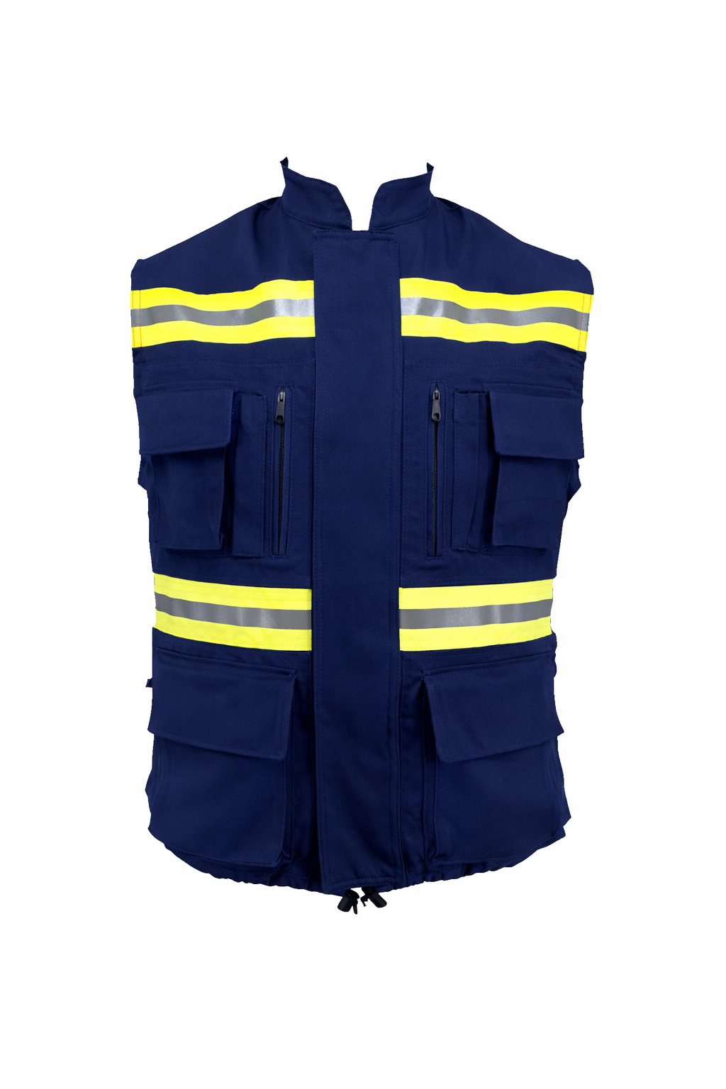 CHALECO GABARDINA 9 BOLSAS CON REFLEJANTE