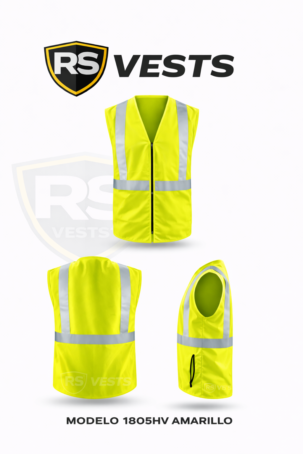CHALECO ALTA VISIBILIDAD MODELO 1805HVA
