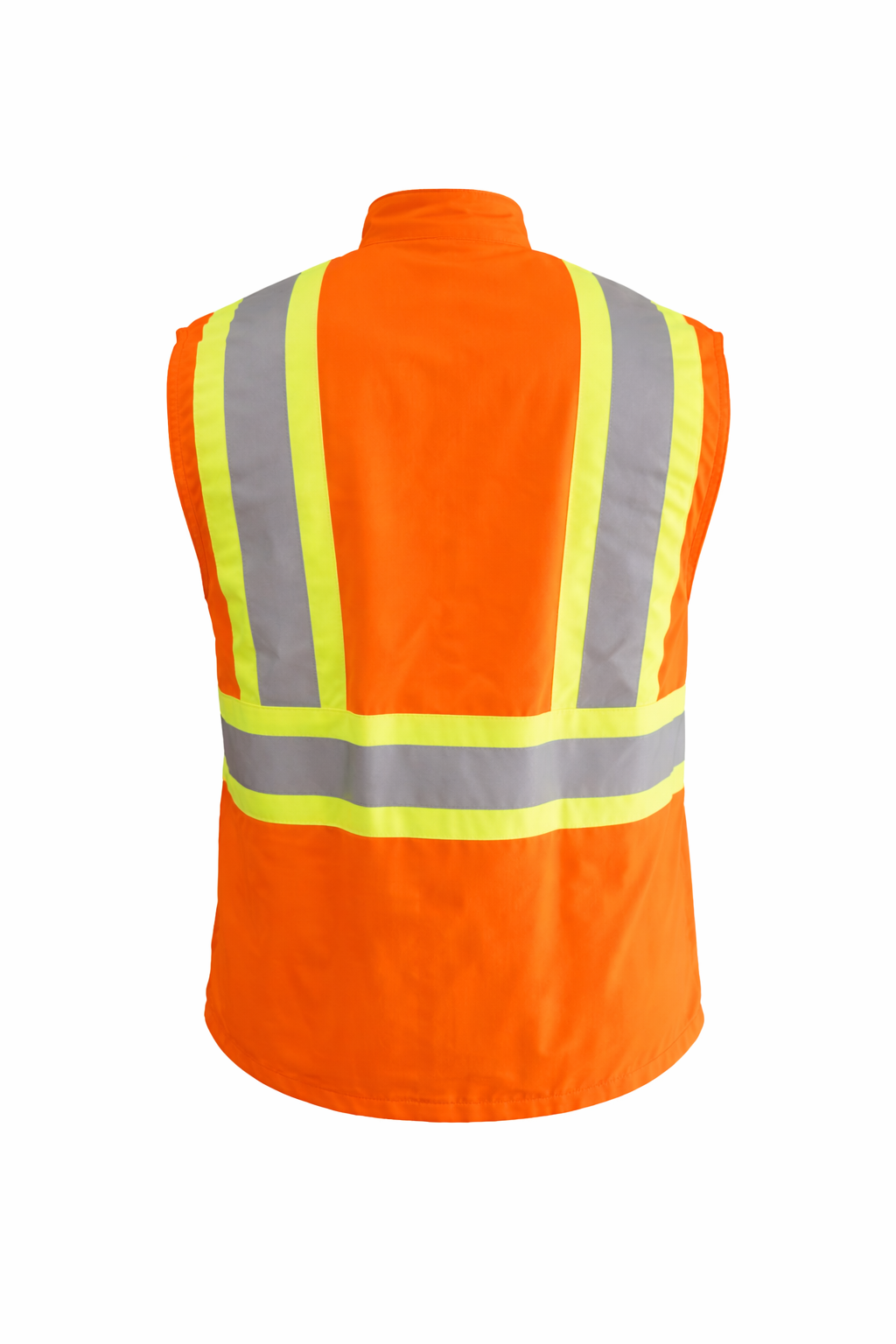 CHALECO MODELO HV-4P GABARDINA ALTA VISIBILIDAD